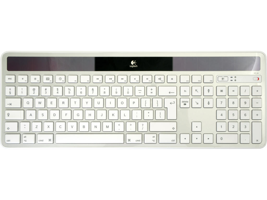 Logitech k750 solar keyboard for mac